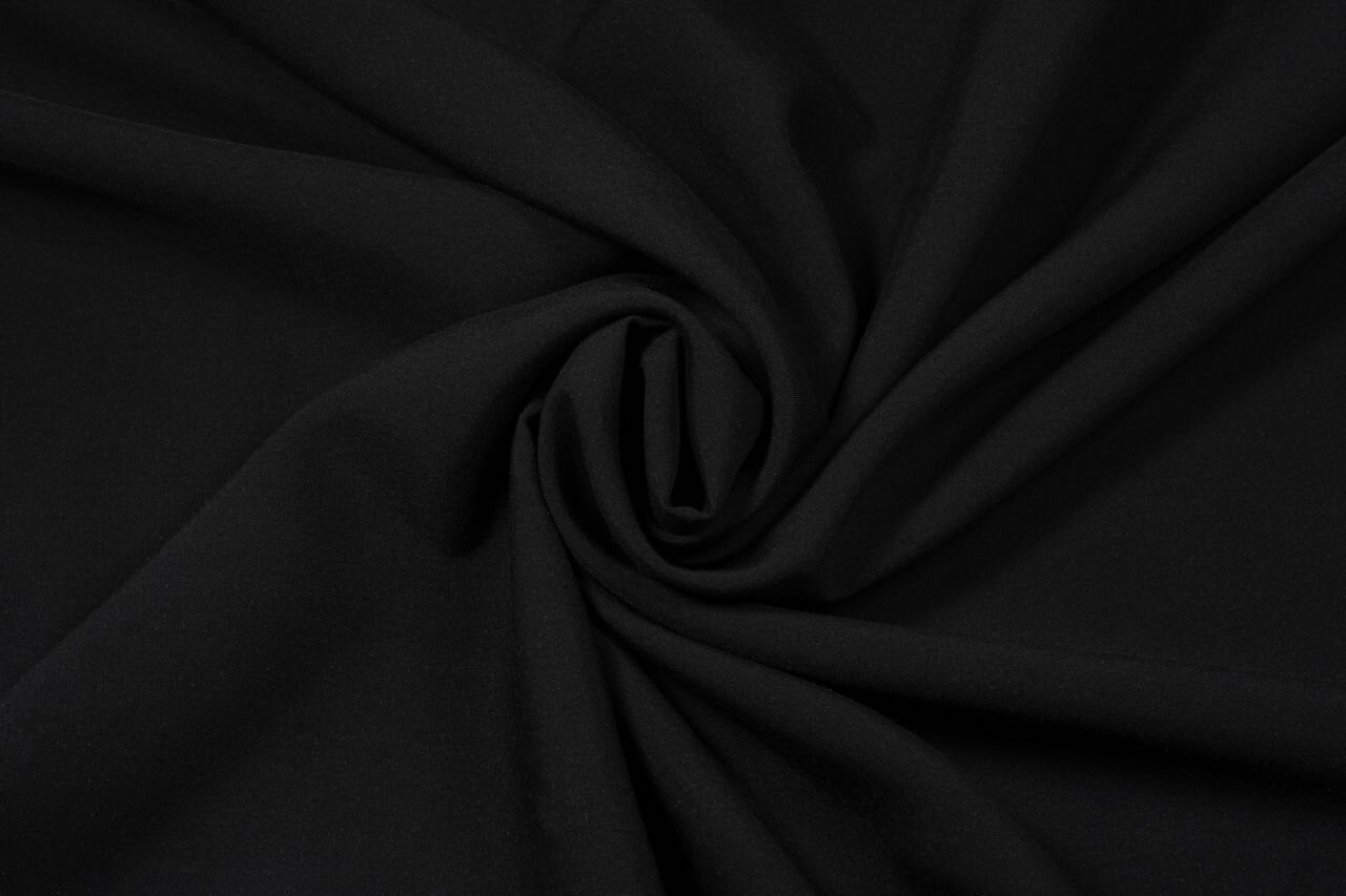 Black lyocell fabric - SARTOR BOHEMIA