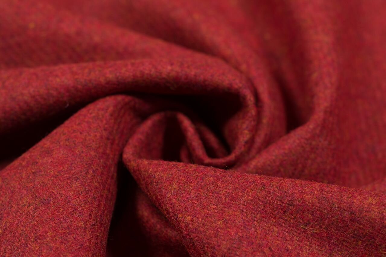 Light merino twill wool broadcloth, dusty red