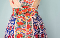 FOLKLORE – traditional fabrics for kroj and folk costumes