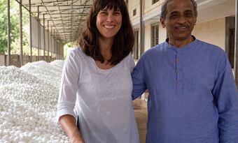 Wheeling and dealing… in silk cocoons