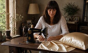 How to make a silk pillowcase
