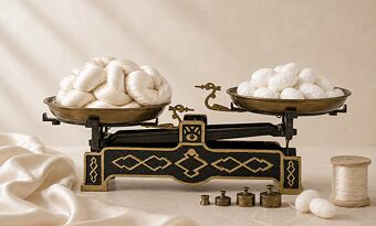 Momme – Traditional unit of silk weight