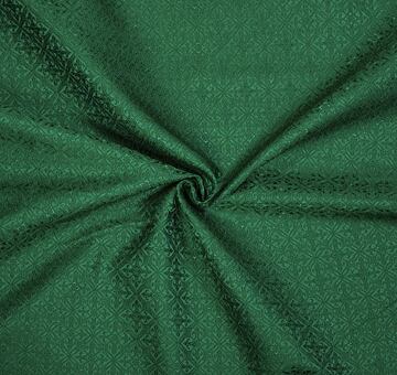 Noble brocade, dark green