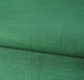 Fine linen cotton blend, emerald