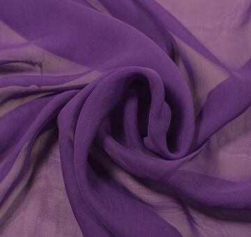 Silk chiffon, violet, seconds