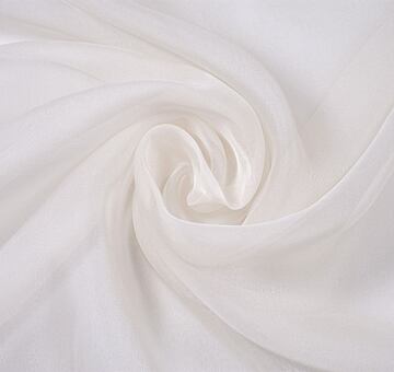 Silk chiffon, champagne
