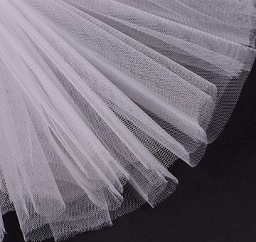 Veil tulle, 300 cm, white