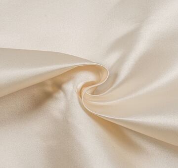 Duchesse silk satin, cream