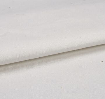 Handwoven vintage linen fabric, natural 100% linen