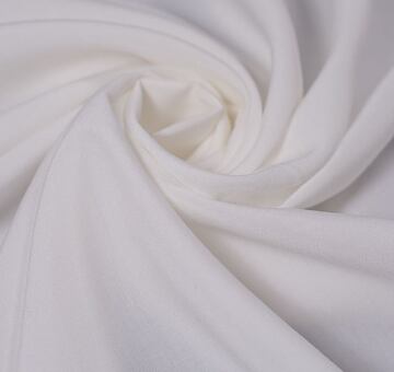 Lyocell plain weave, ivory white