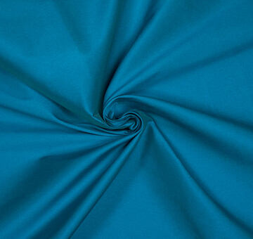Taffeta fabric, art silk, ceruelan blue