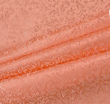 Brocade ornaments, salmon, seconds