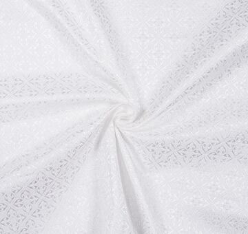 Noble brocade, white