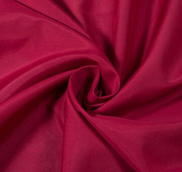 Silk cotton voile, crimson