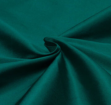 Taffeta fabric, art silk, teal
