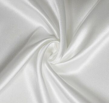 Silk satin, ivory