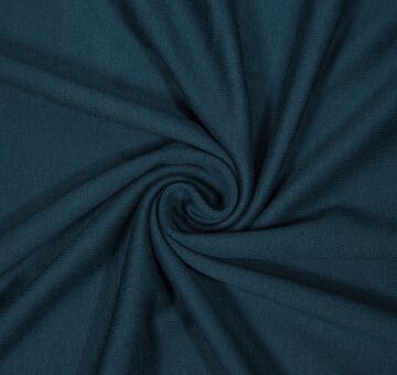 Modal jersey, petrol blue