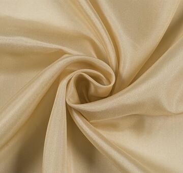 Silk habotai, light beige