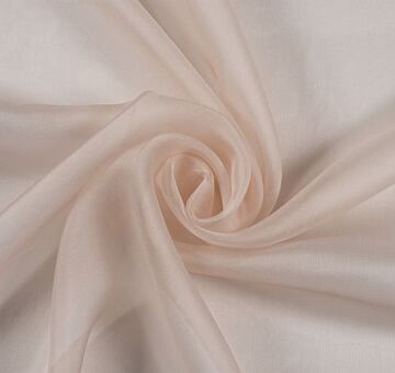 Silk chiffon, blush
