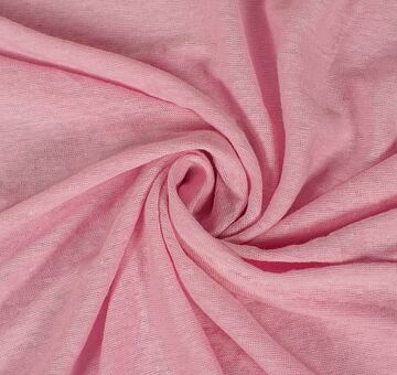 Linen stretch jersey, pale pink