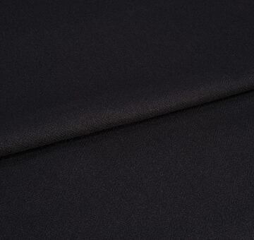 Diamond weave virgin wool, black