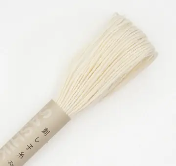 Olympus sashiko thread 100m, cream 102