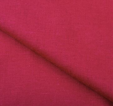 Linen cotton blend, magenta