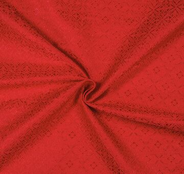 Noble brocade, red