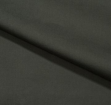 Heavy linen cotton blend, army green, 1.35m