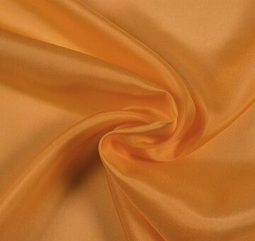 Silk habotai, hot orange