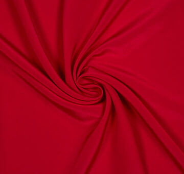 Silk crêpe de Chine, crimson