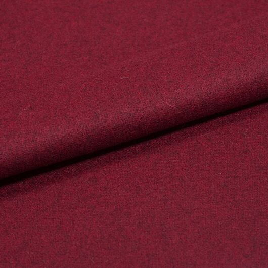 Light merino tabby wool broadcloth, burgundy