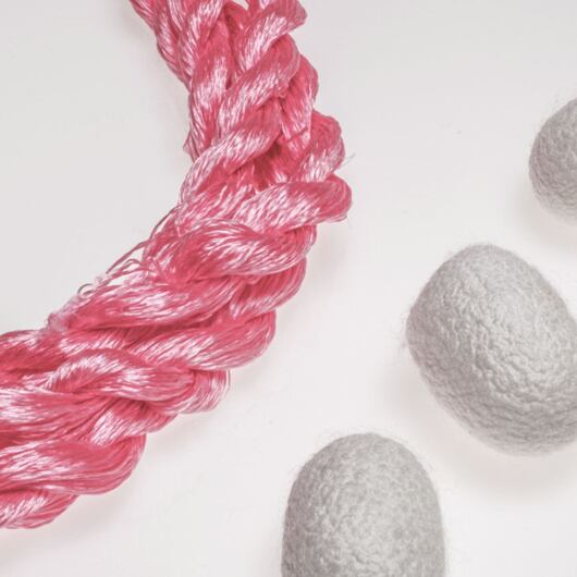 Silk embroidery floss, pink 22-6