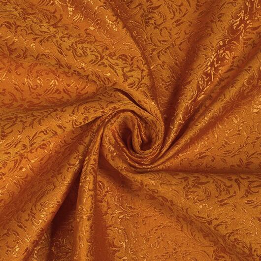 Brocade ornaments, orange