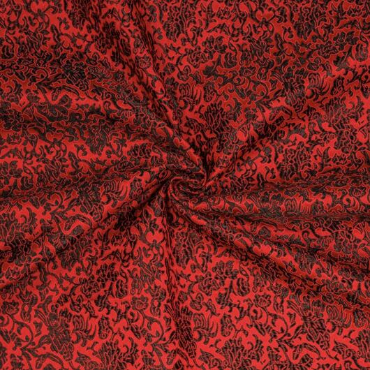 Brocade seabed, red and black