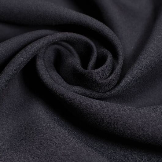 Lyocell crepe georgette, black