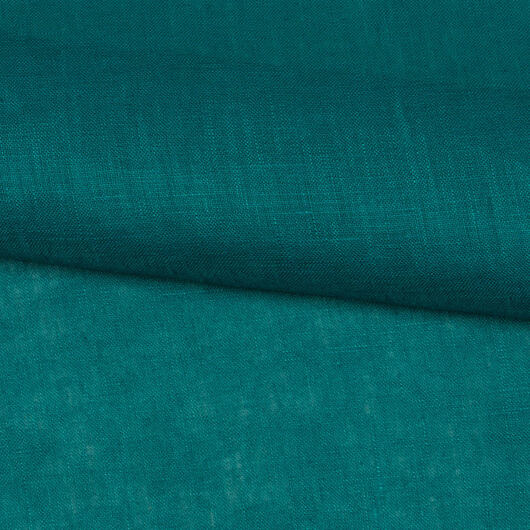 Blue linen fabric 100% linen