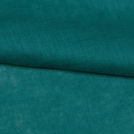 Blue linen fabric 100% linen