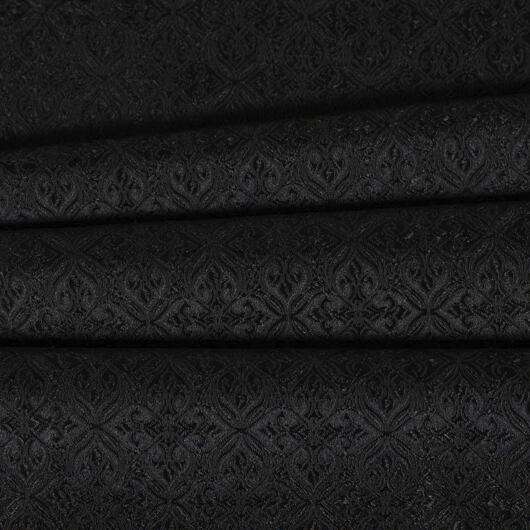 Noble brocade, black