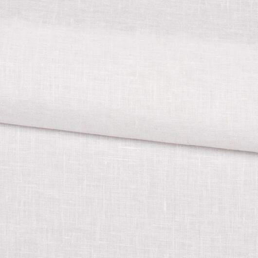 White linen fabric 100% linen