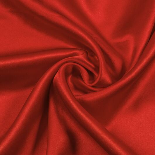Silk satin, red