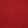 Linen cotton blend fabric, brick red