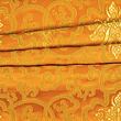 Brocade Water Lily, gold and orange