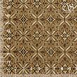 Noble brocade, brown and bronze