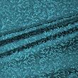Brocade ornaments, teal