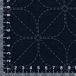 Hana-Fukin sashiko sampler 33 x 33 cm, indigo