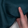 Blue linen fabric 100% linen