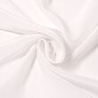 Silk crêpe de Chine, white