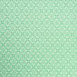 Noble brocade, green and white