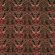 Saint Gotthard brocade, crimson
